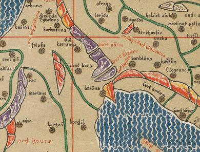 Carte précédente : 1154 - Carte du monde d'Al Idrisi