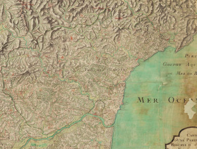 Carte précédente : 1718 - Carte Roussel-La Blottière