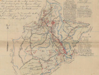 La Carte des transports de 1875